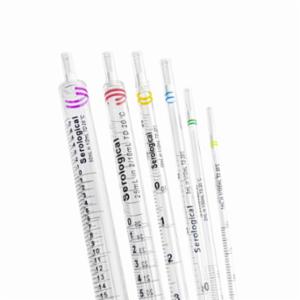 LabPRO QuickFit Serological Pipette 1mL, Plastic/Paper Individual Packing, Sterile, Yellow, 1,800pcs/carton LPSP0590