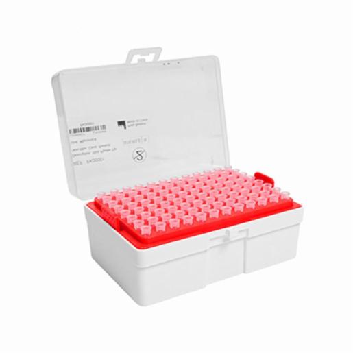 LABPRO QuickFit Pipette Tip 10uL, Non-filter, Clear, Racked, Sterile, 4,800pcs/carton LPCP0001
