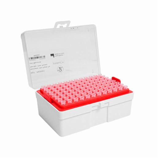 LABPRO QuickFit Pipette Tip 10uL, Non-Filter, Clear, Racked, Sterile, 4,800pcs/carton LPCP0045